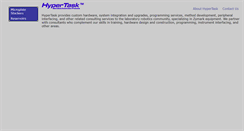 Desktop Screenshot of hypertask.com